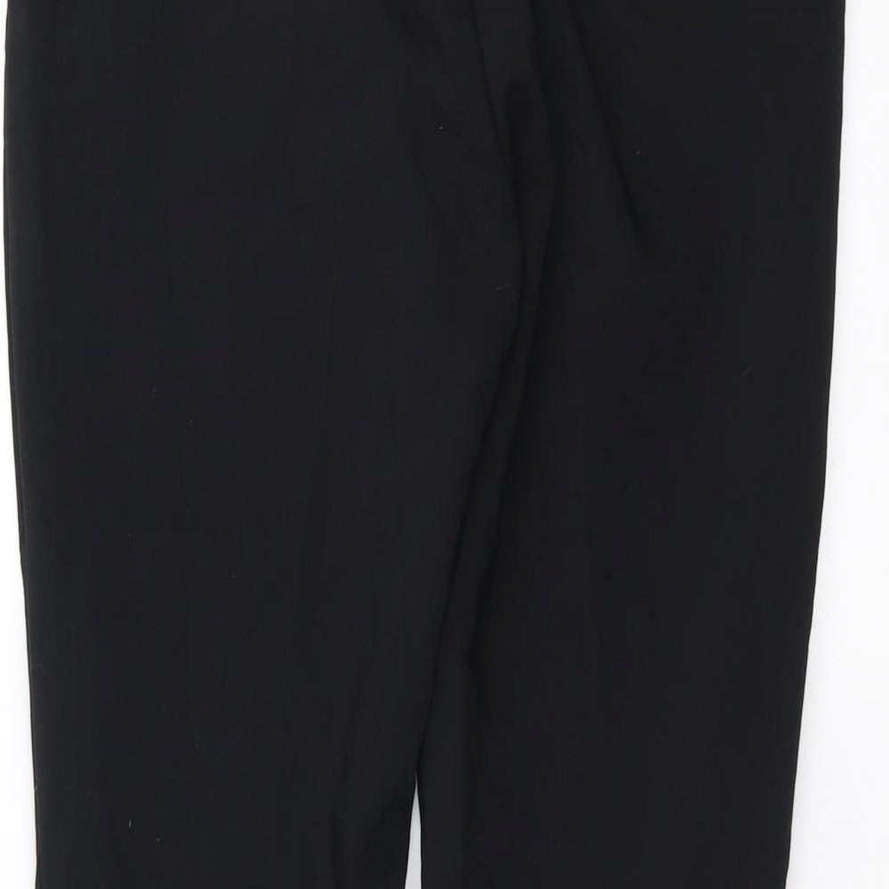 H&M Womens Black   Trousers  Size 10 L27 in