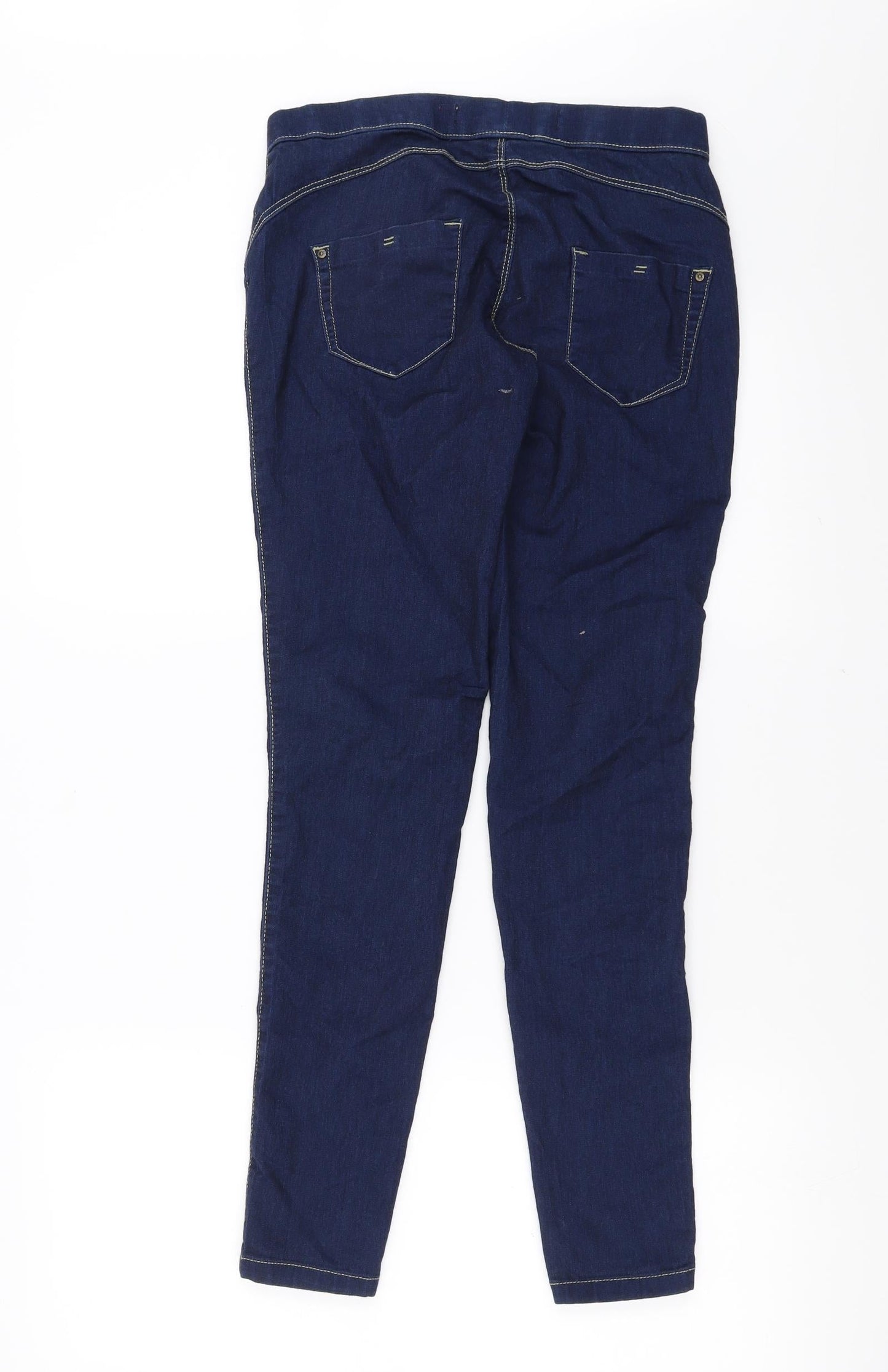 Primark Womens Blue  Denim Jegging Jeans Size 8 L29 in - jeggings