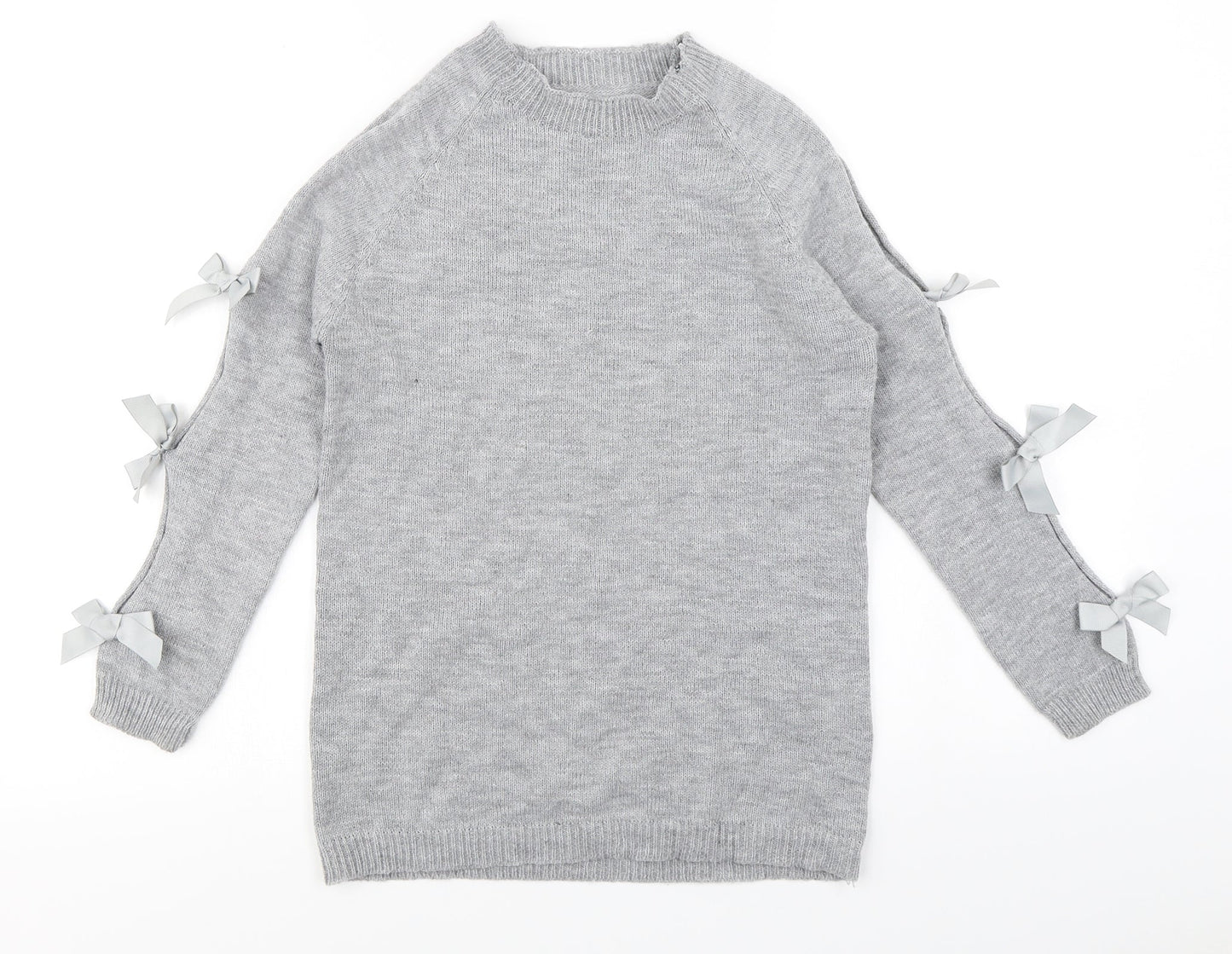 Preworn Womens Grey  Knit Pullover Jumper Size XL