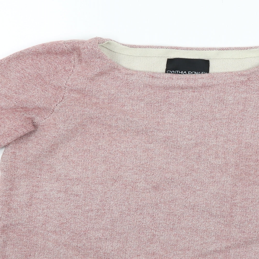 Cynthia Rowley Womens Red   Pullover Jumper Size S