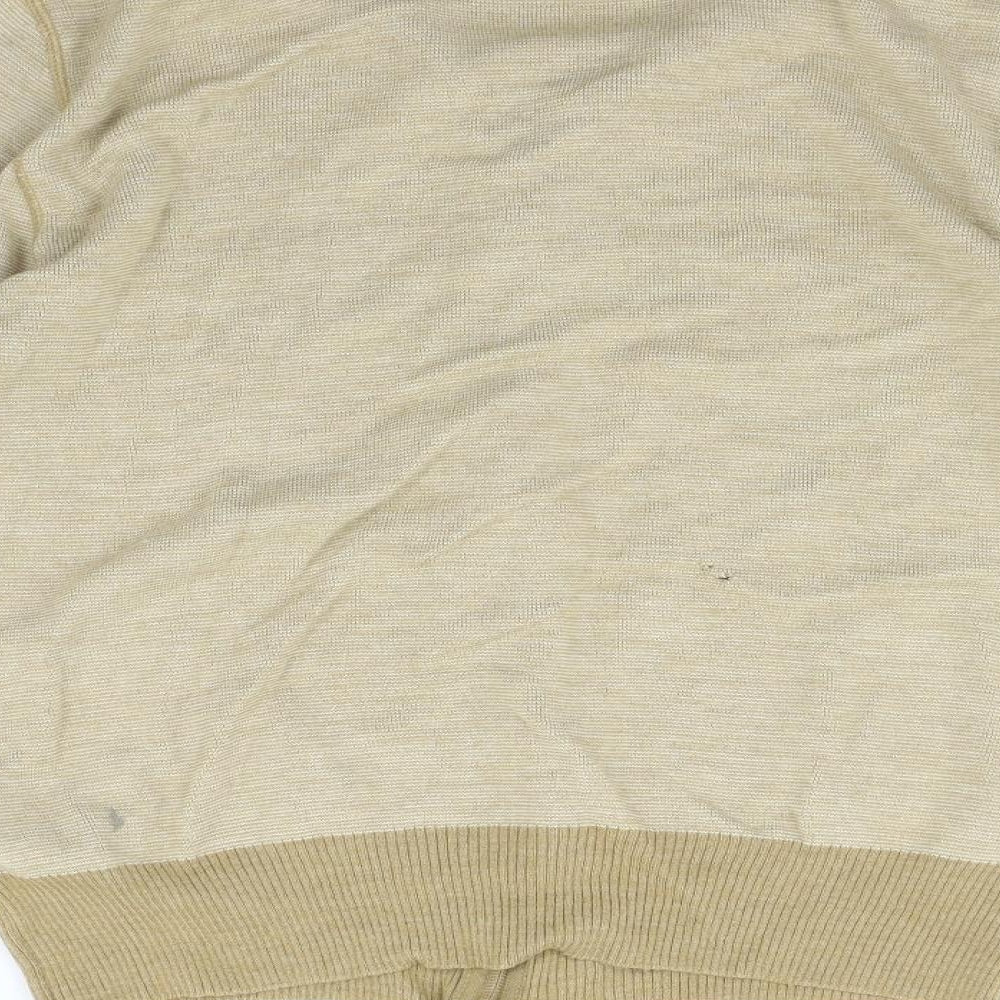 breidhof Womens Beige   Full Zip Jumper Size M