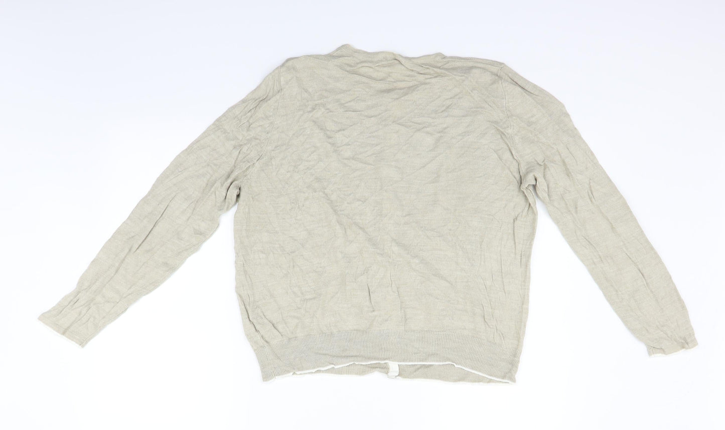 Marks and Spencer Womens Beige   Pullover Jumper Size 18