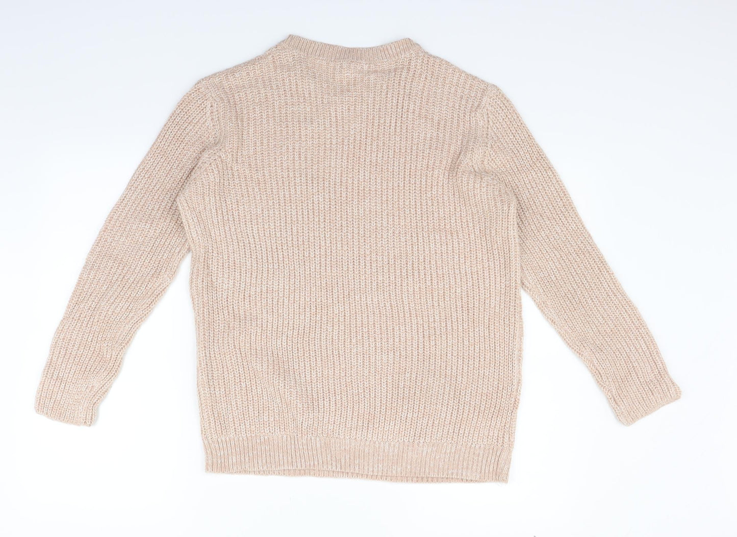 Peacocks Womens Beige   Pullover Jumper Size S