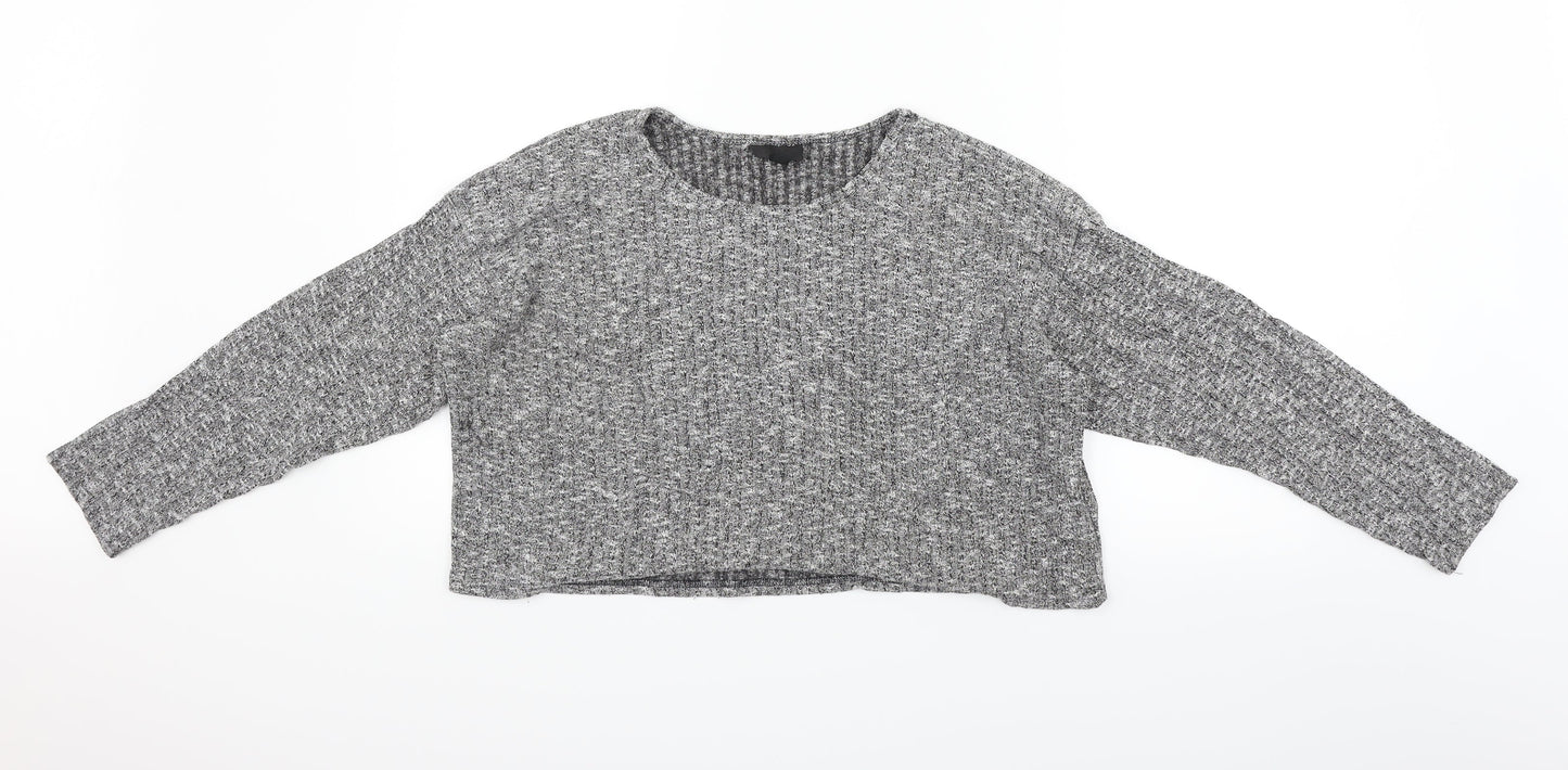 Topshop Womens Grey   Pullover Jumper Size 8