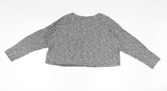Topshop Womens Grey   Pullover Jumper Size 8