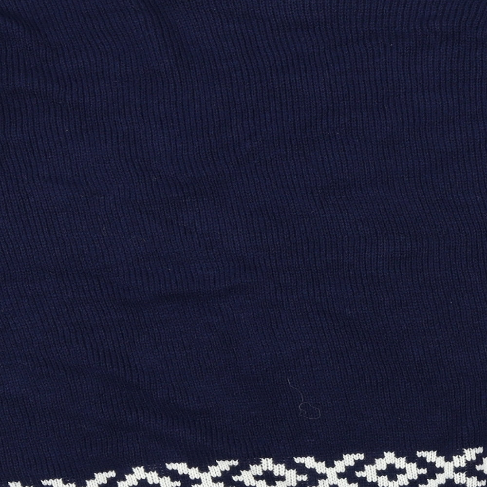 saphire  Mens Blue   Pullover Jumper Size L