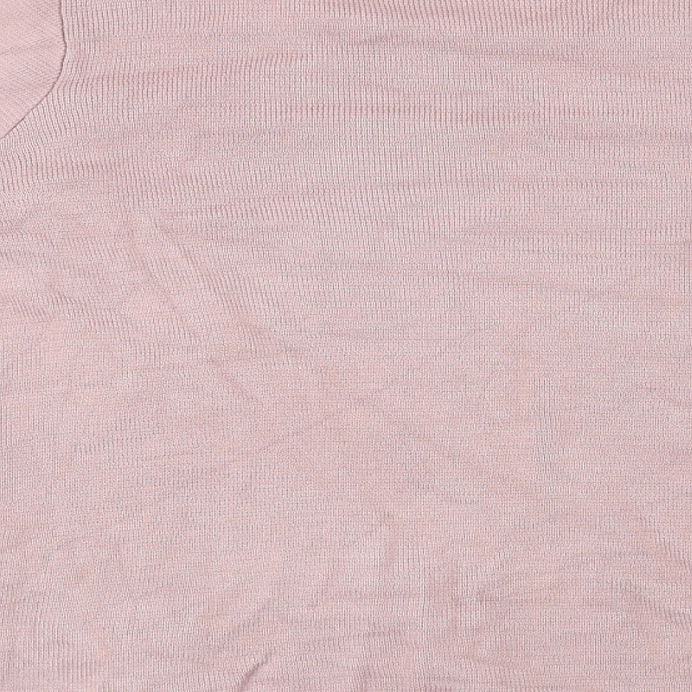Bonmarché  Womens Pink   Pullover Jumper Size L