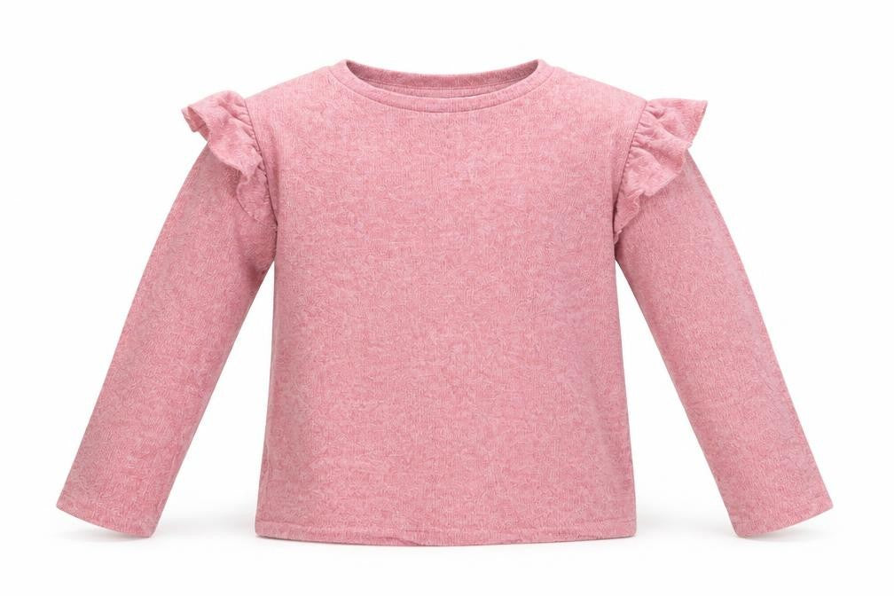 Zara  Girls Pink   Pullover Jumper Size 7 Years