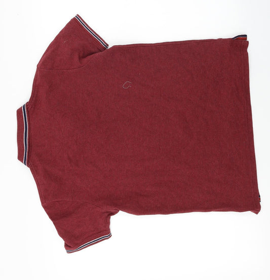 smoke jns Mens Red    Polo Size M