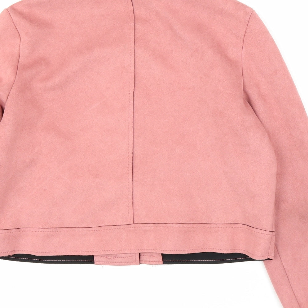 Primark Womens Pink   Jacket  Size 10  - Chanel jacket