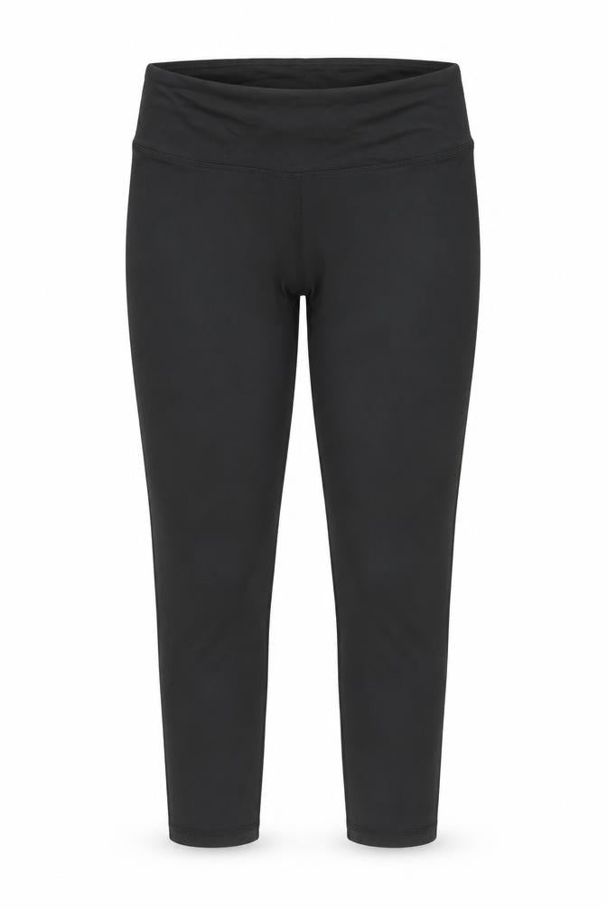 Studio Womens Black   Capri Leggings Size 8 L23 in