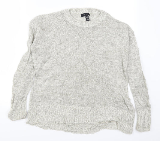 New Look Womens Grey   Pullover Jumper Size S