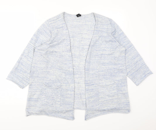 Adia Womens Blue   Cardigan Jumper Size S