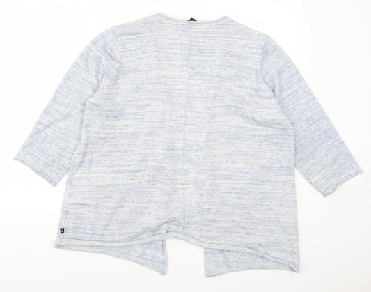 Adia Womens Blue   Cardigan Jumper Size S