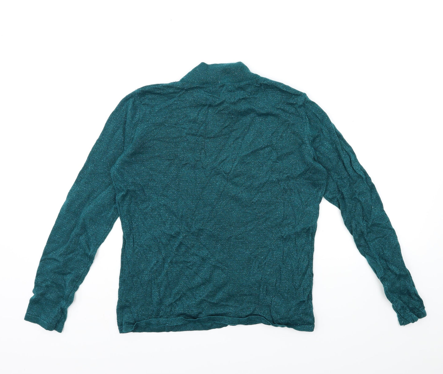 Bonmarché Womens Green  Knit Pullover Jumper Size XS