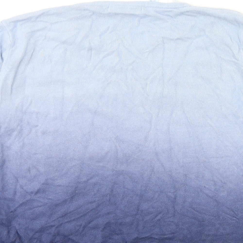 Bonmarché Womens Blue   Pullover Jumper Size S