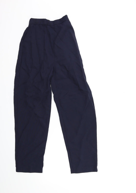 Preworn Womens Black   Trousers  Size 23 in L25 in