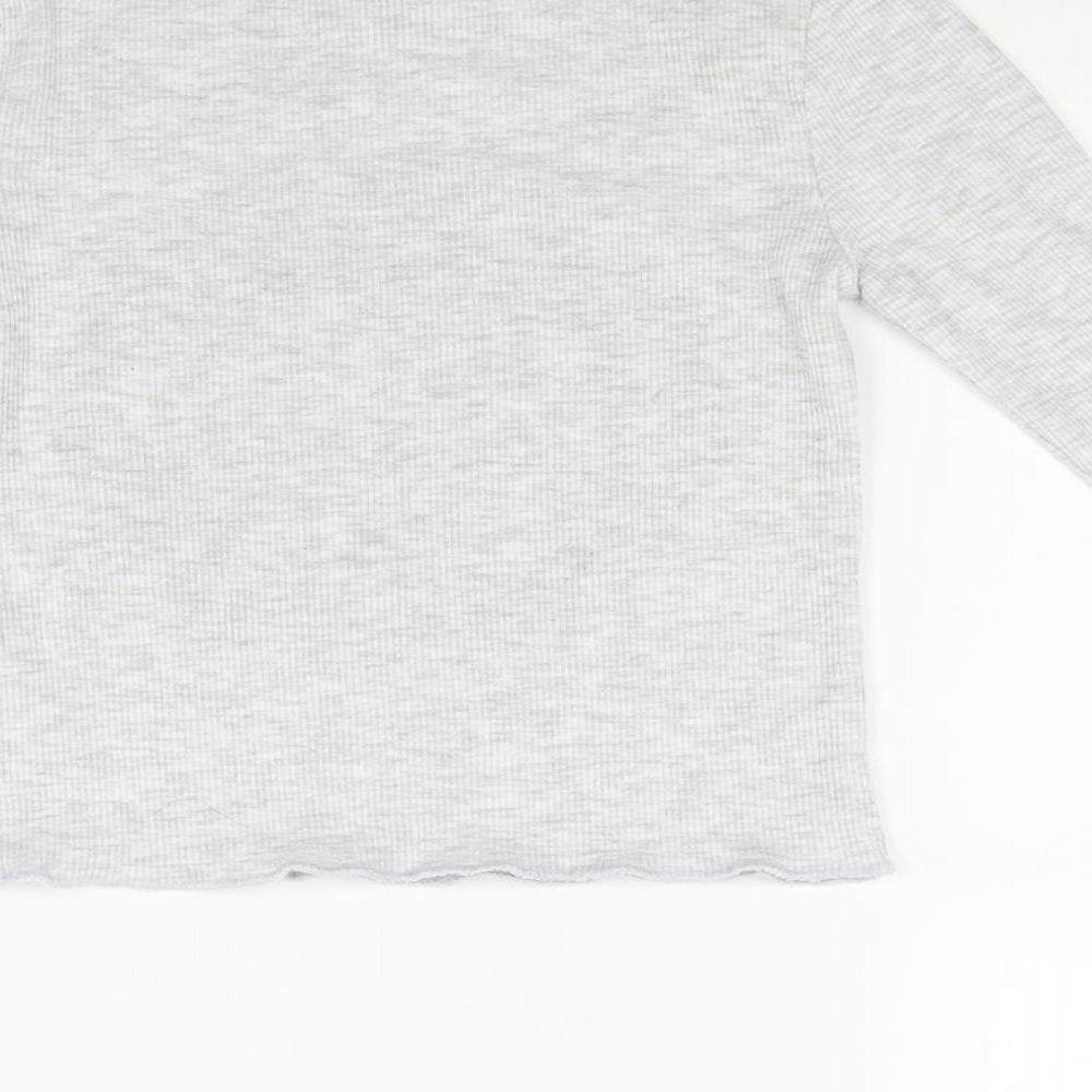 Primark Girls Grey   Pullover Sweatshirt Size 7-8 Years  - Fashion Icon