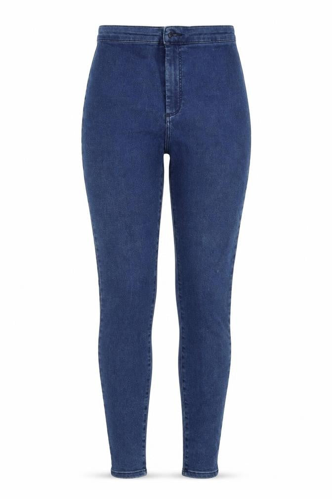Topshop Womens Blue  Denim Jegging Jeans Size 28 in L26 in