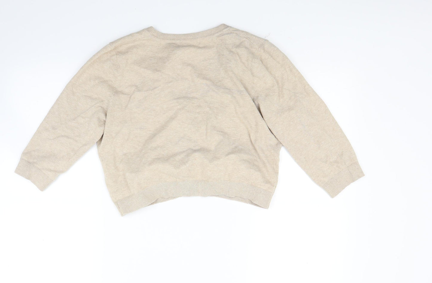 New Look Womens Beige   Cardigan Jumper Size 14