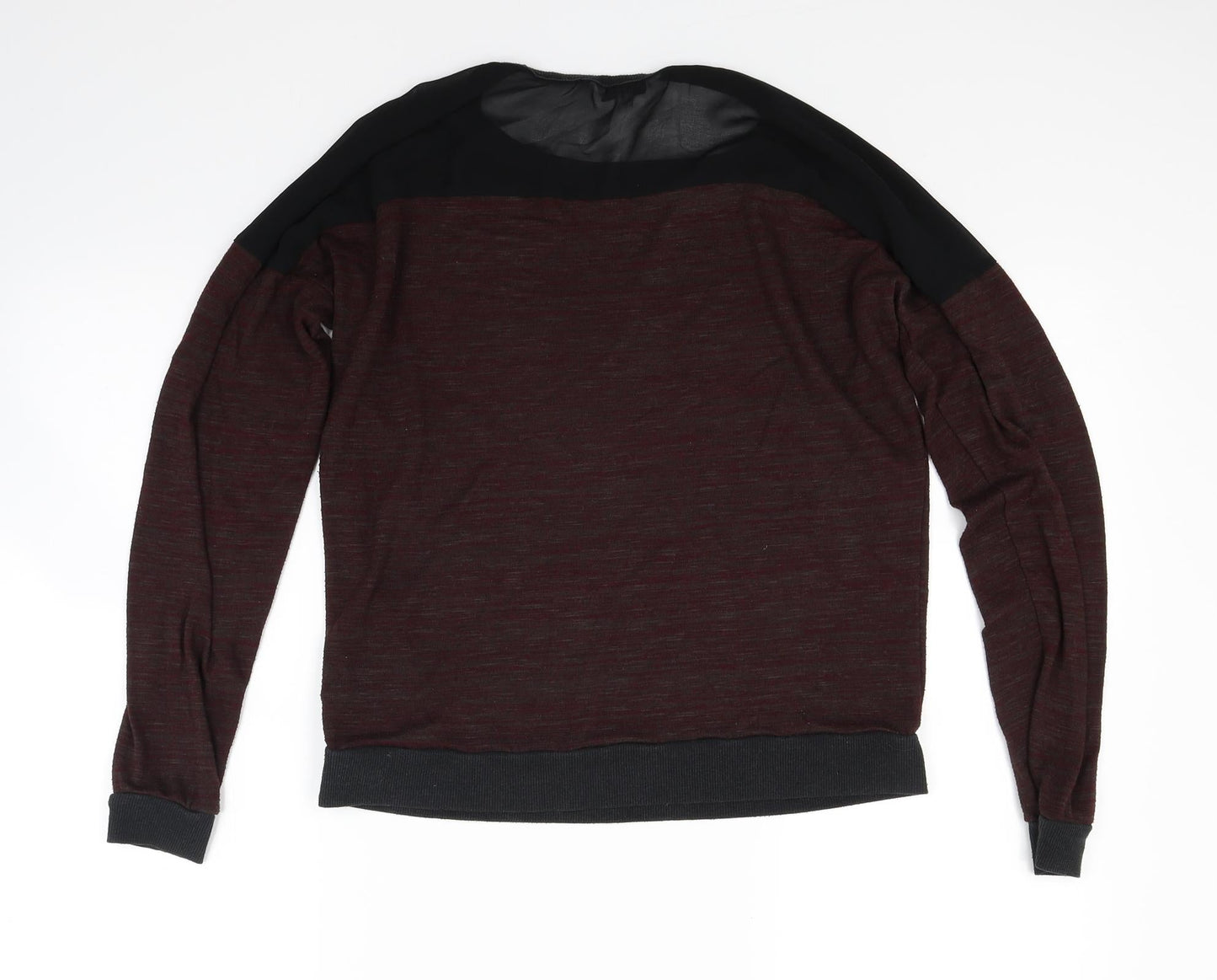 New Look Womens Brown  Knit Pullover Jumper Size 14