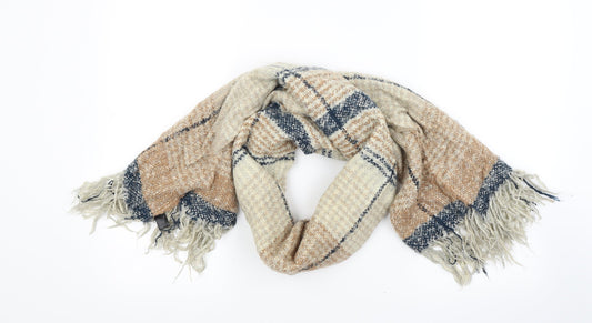 Accessorize Womens Beige Check   Shawl/Wrap