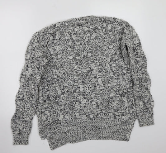 Papaya Womens Grey   Pullover Jumper Size S