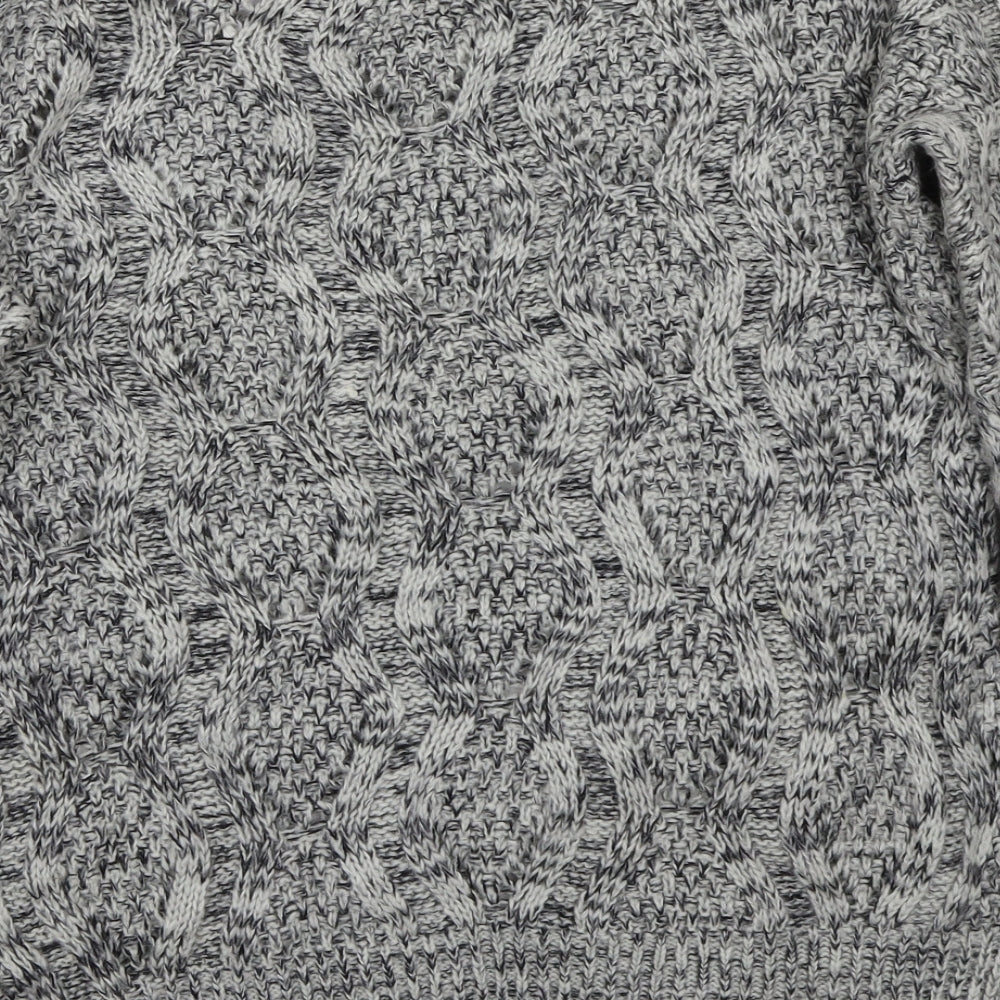 Papaya Womens Grey   Pullover Jumper Size S
