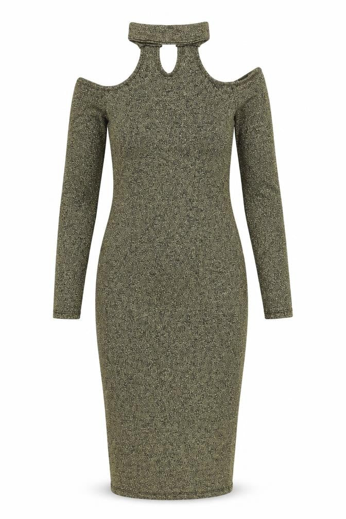 Womens Gold   A-Line  Size 8