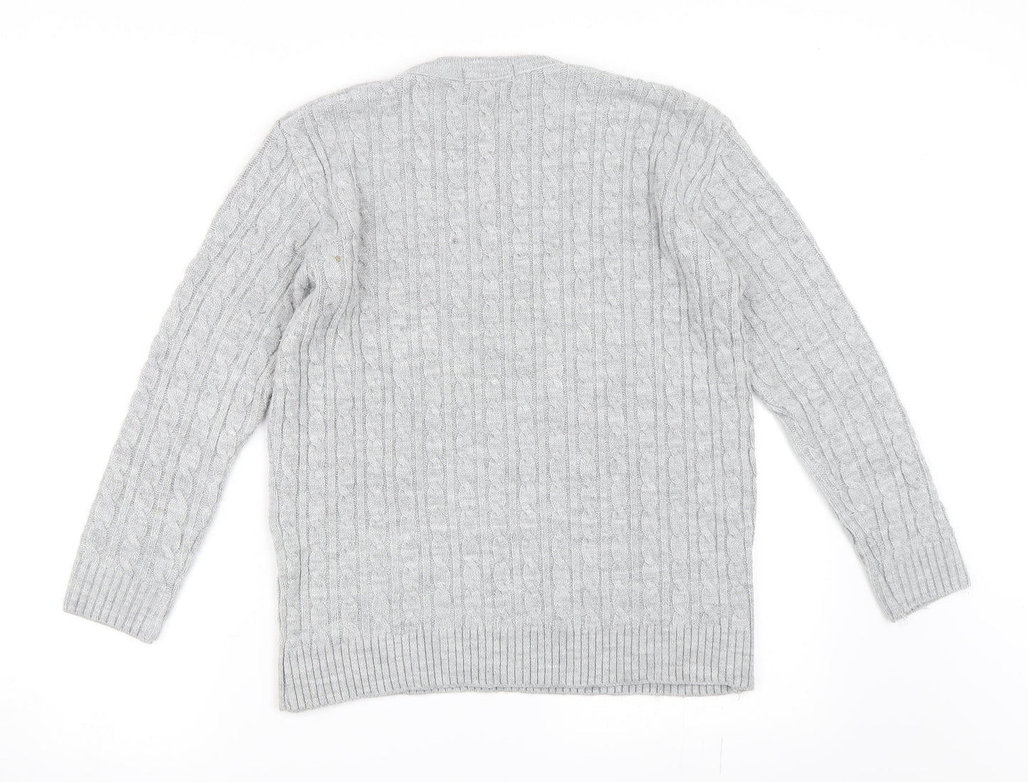 Pure & Natural Womens Grey   Pullover Jumper Size S