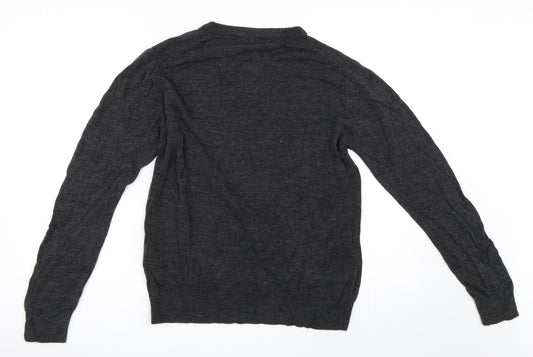 Cedar Wood State Mens Grey   Pullover Jumper Size M