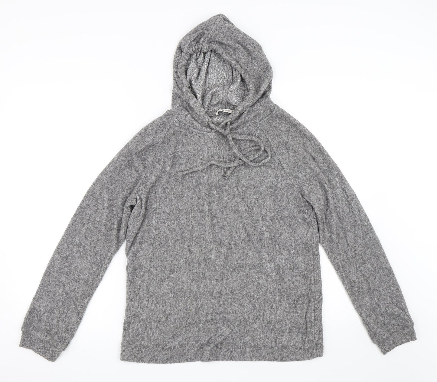 TU Womens Grey   Pullover Hoodie Size 10