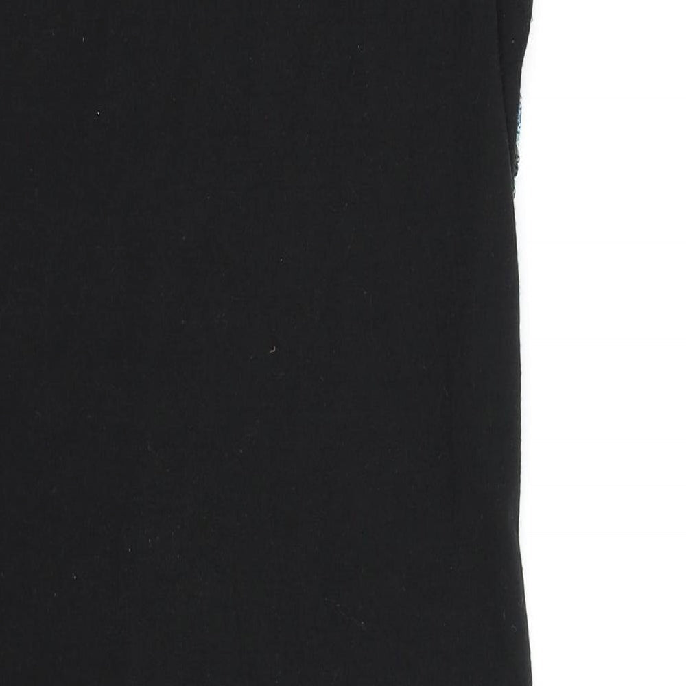 Maia Hemera Womens Black Geometric  Mini  Size M