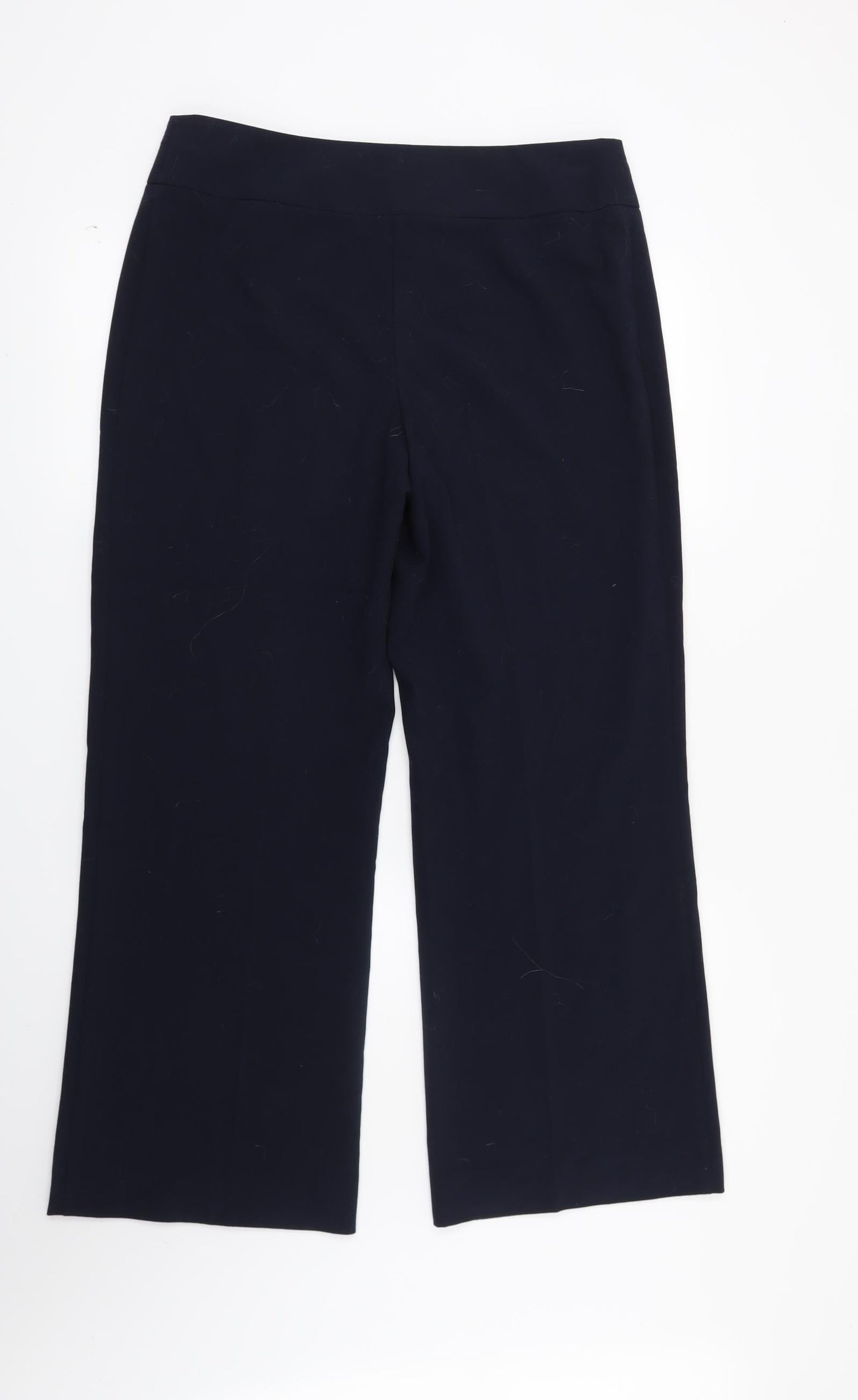 Marks and Spencer Womens Blue   Trousers  Size 12 L28 in