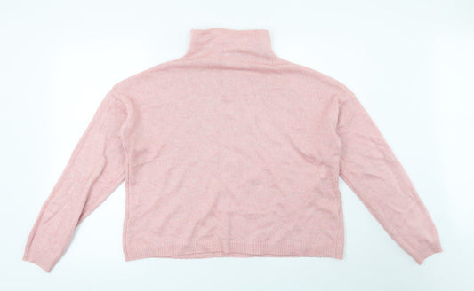 New Look Womens Pink   Pullover Jumper Size M