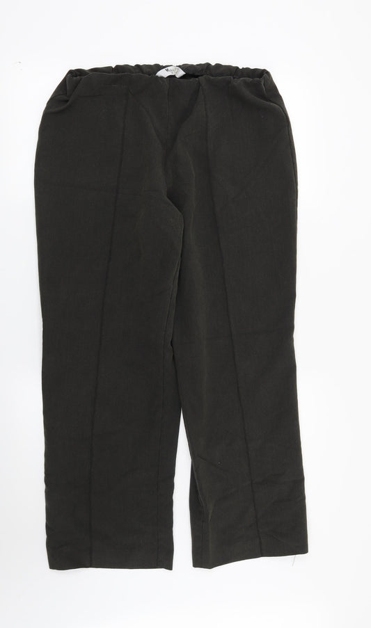 Wilkies Womens Green   Trousers  Size 14 L28 in