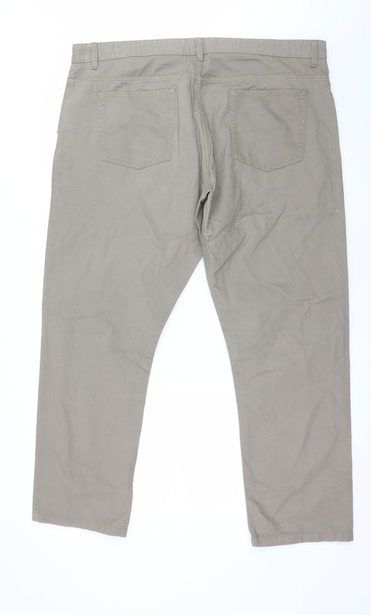 Matalan Womens Brown   Trousers  Size 40 in L29 in