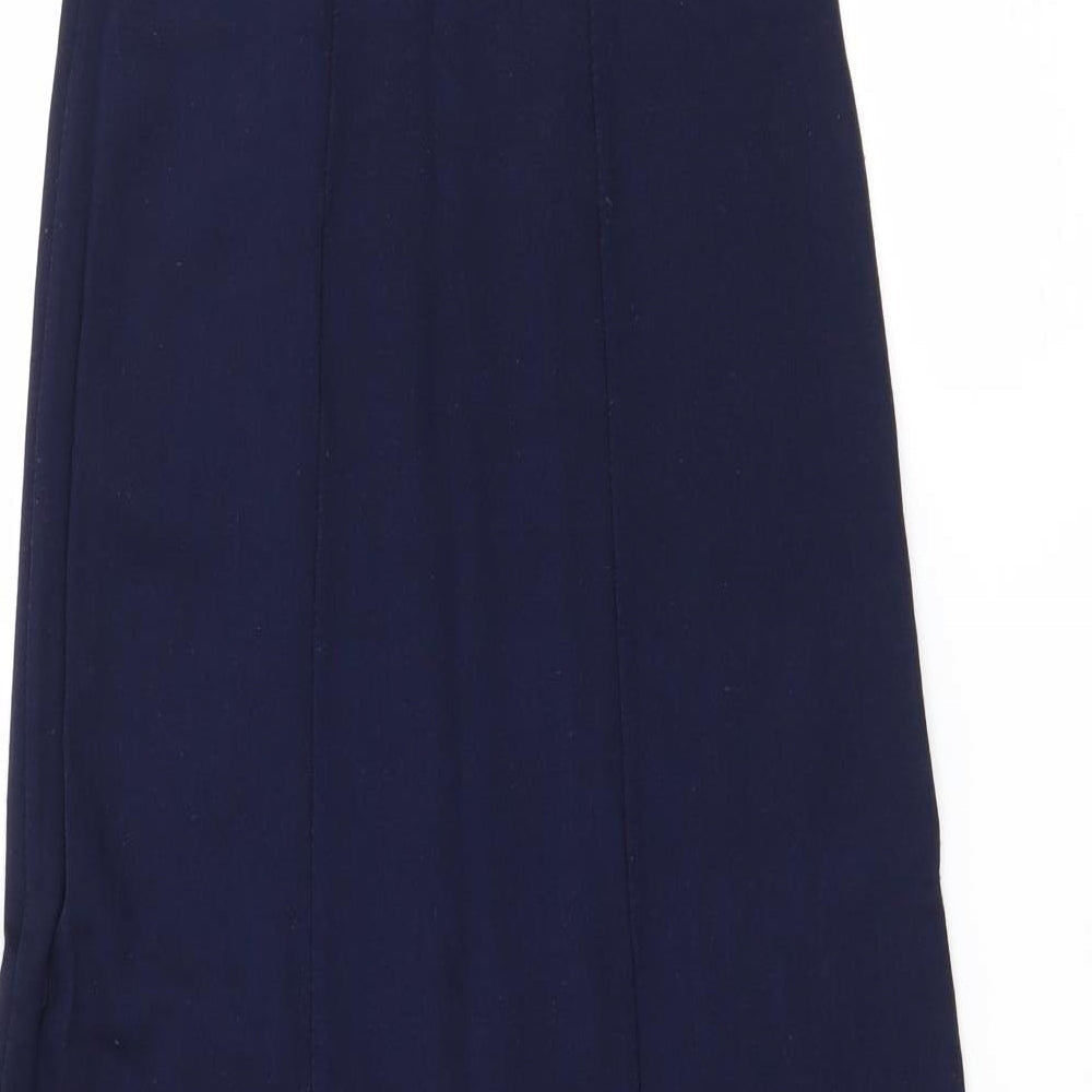 Preworn Womens Blue  Jersey Slip Dress  Size S