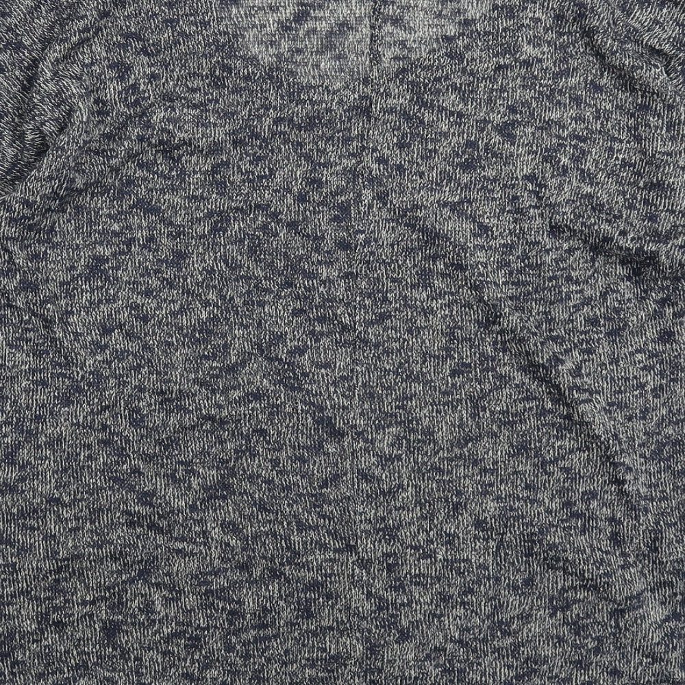Sparkle & Fade Womens Blue  Knit Pullover Jumper Size S