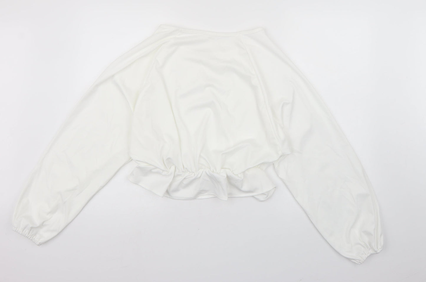 Preworn Womens White   Basic Blouse Size S