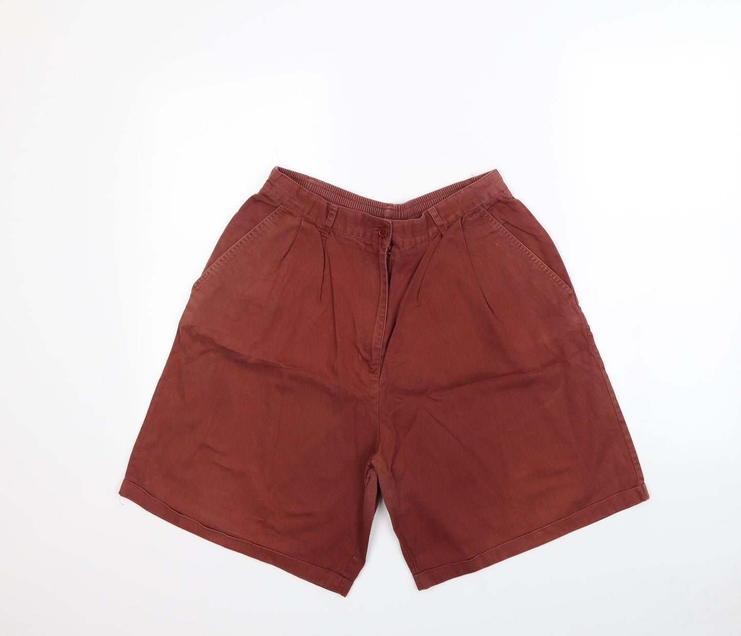 FX  Womens Red   Paperbag Shorts Size 16