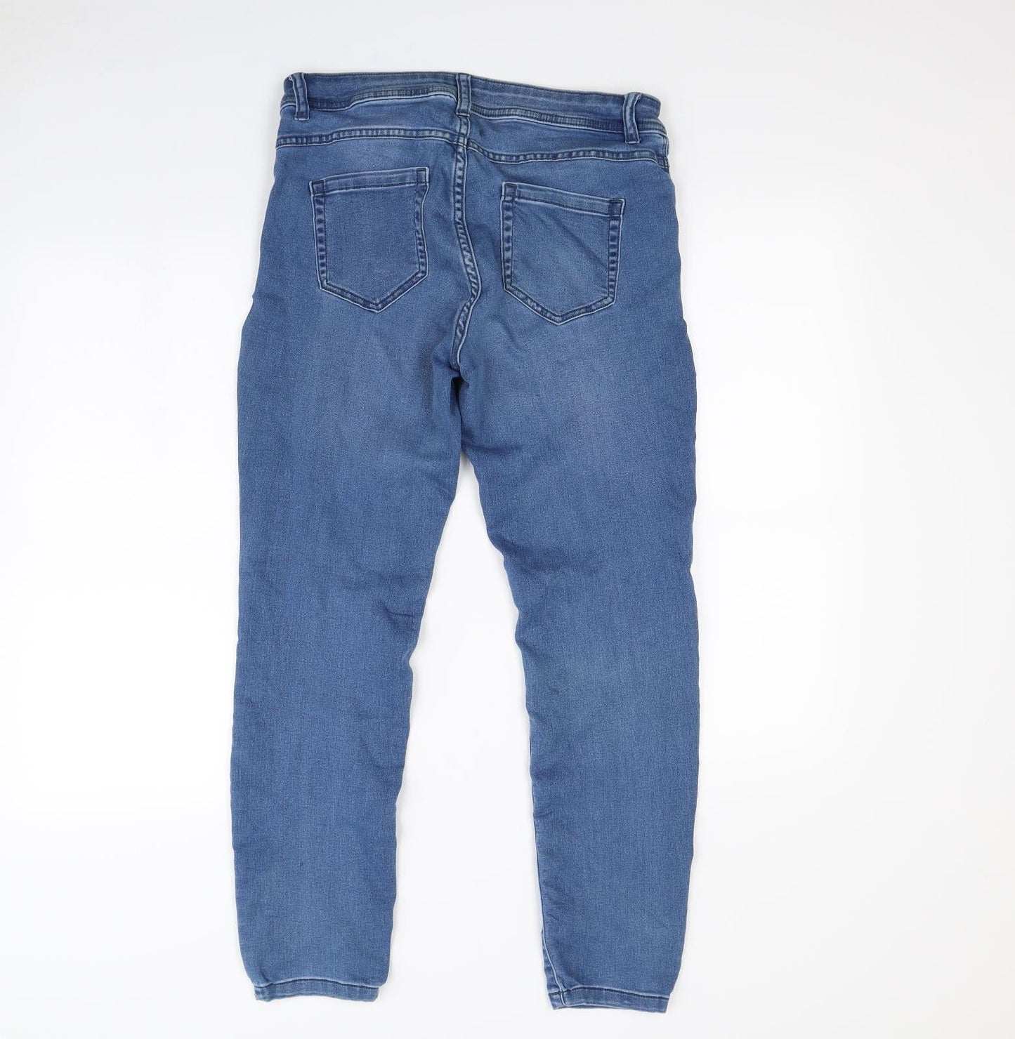 Preworn Womens Blue   Straight Jeans Size 32 in L30 in