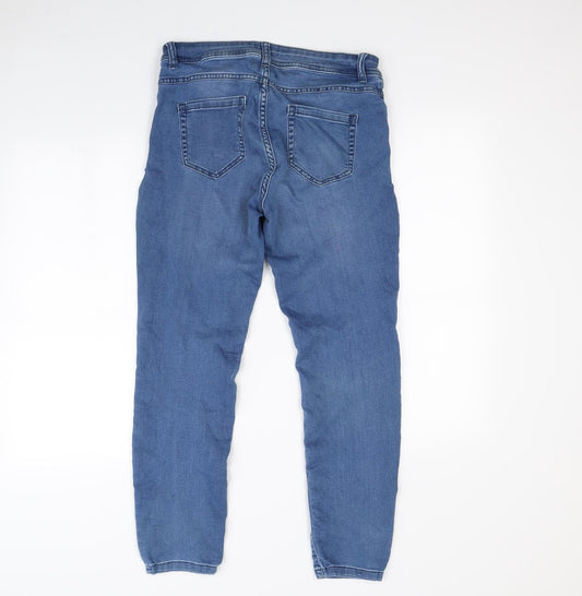 Preworn Womens Blue   Straight Jeans Size 32 in L30 in