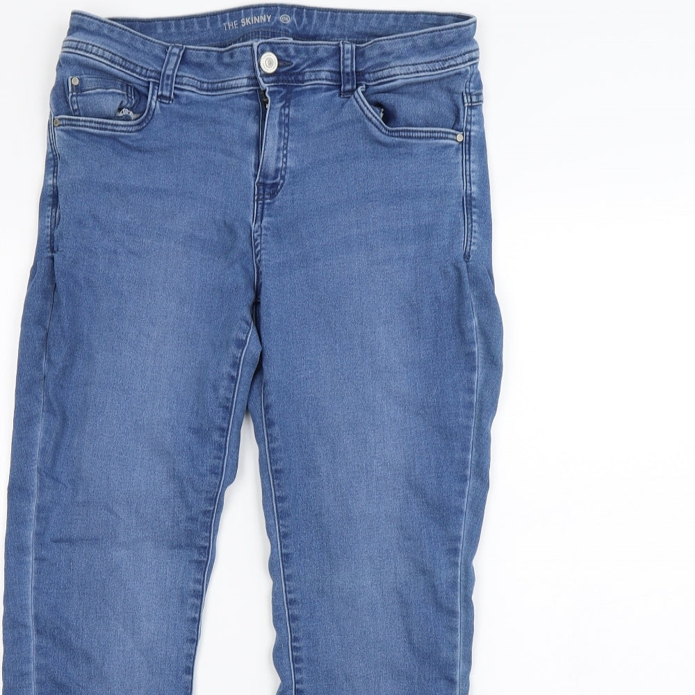 Preworn Womens Blue   Straight Jeans Size 32 in L30 in