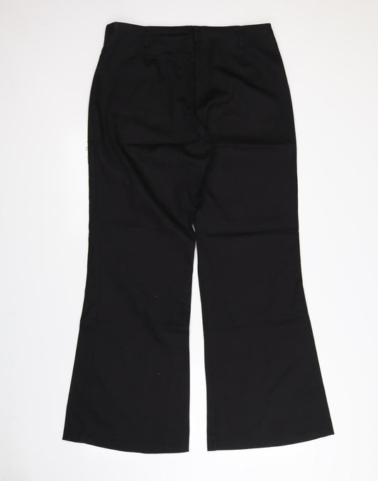 Variations Womens Black   Dress Pants Trousers Size 36 in L32 in
