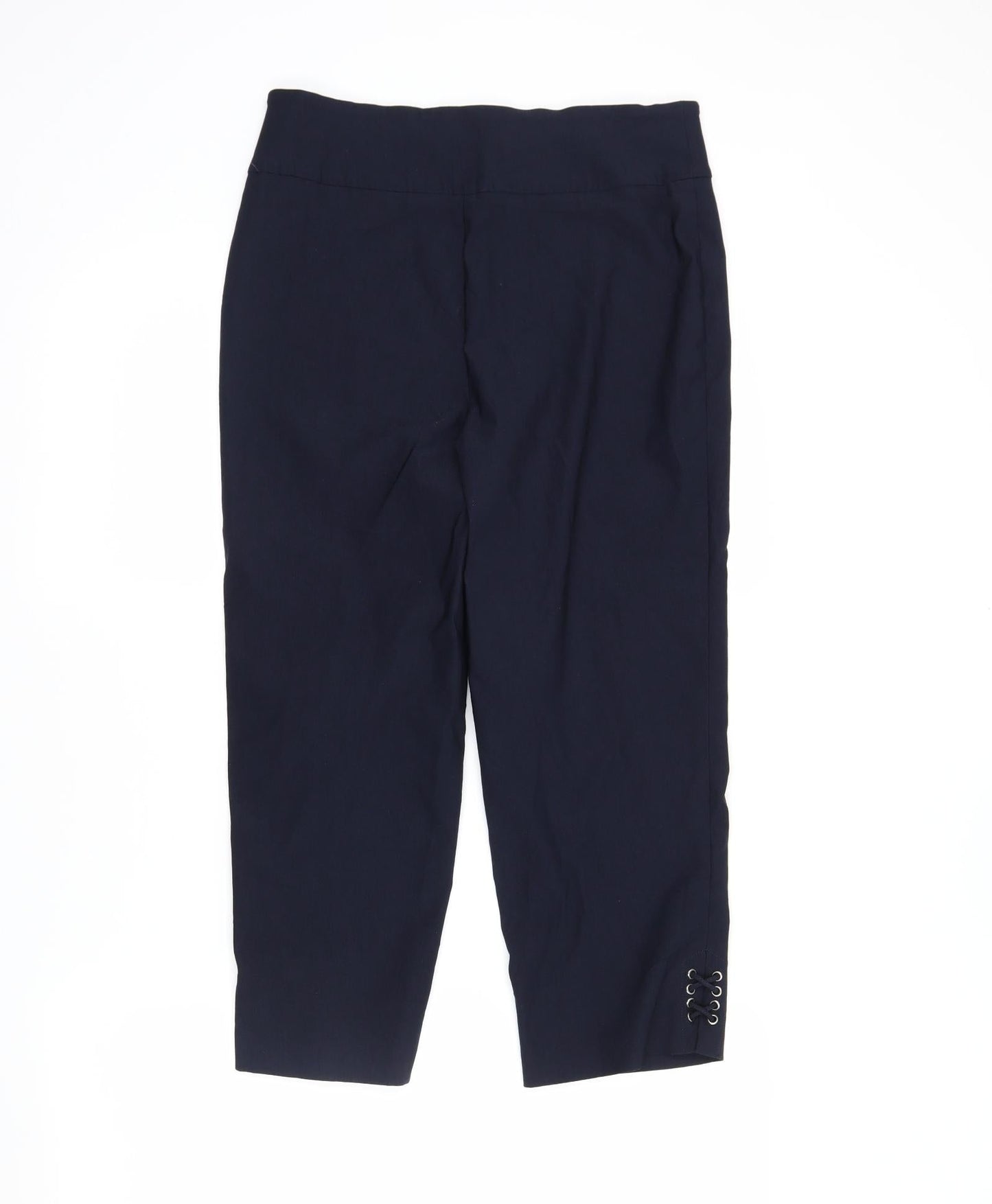 Denver Hayes Womens Blue   Pedal Pusher Trousers Size 6 L21 in