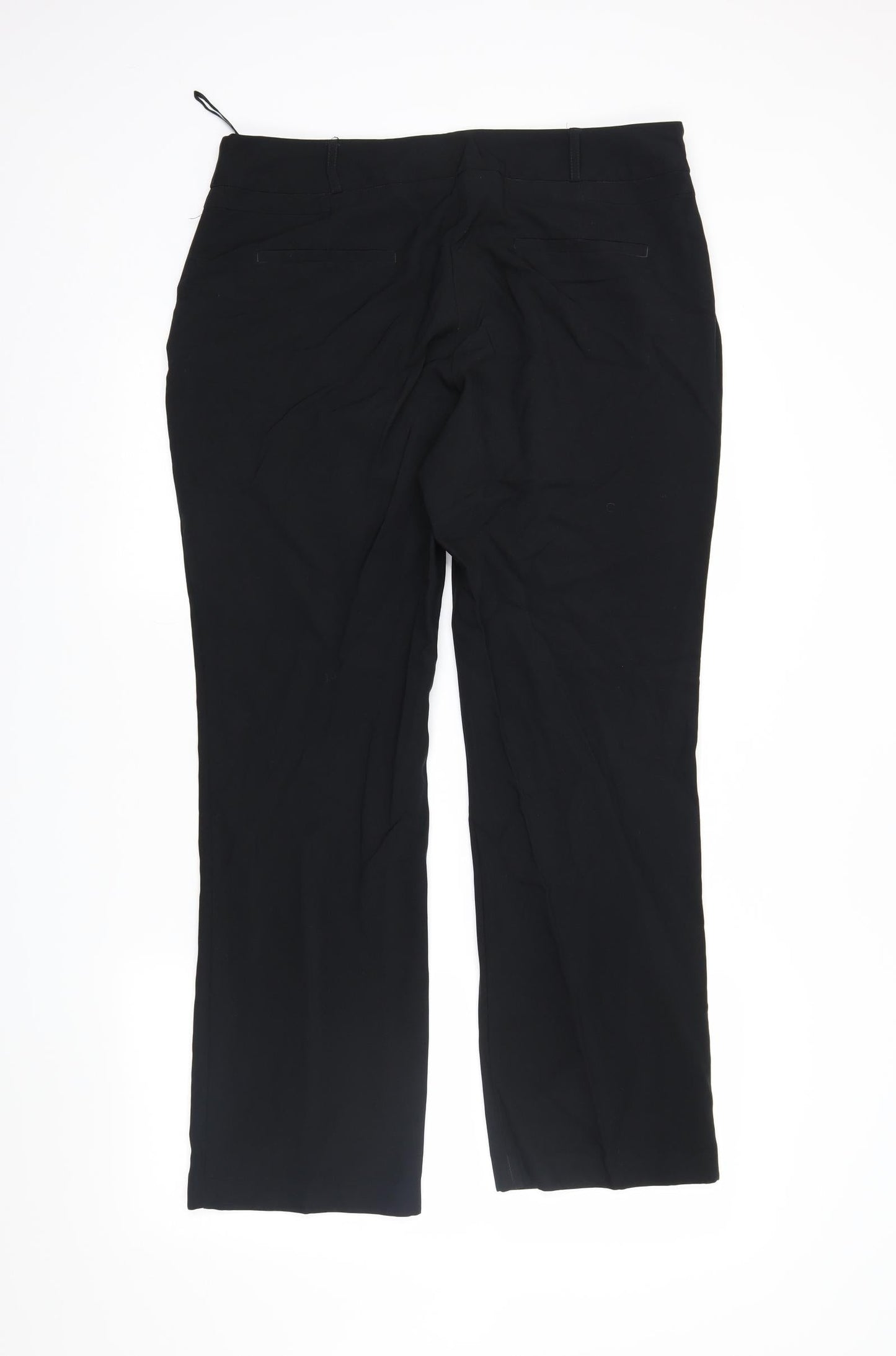 Dorothy Perkins Womens Black   Trousers  Size 14 L27 in