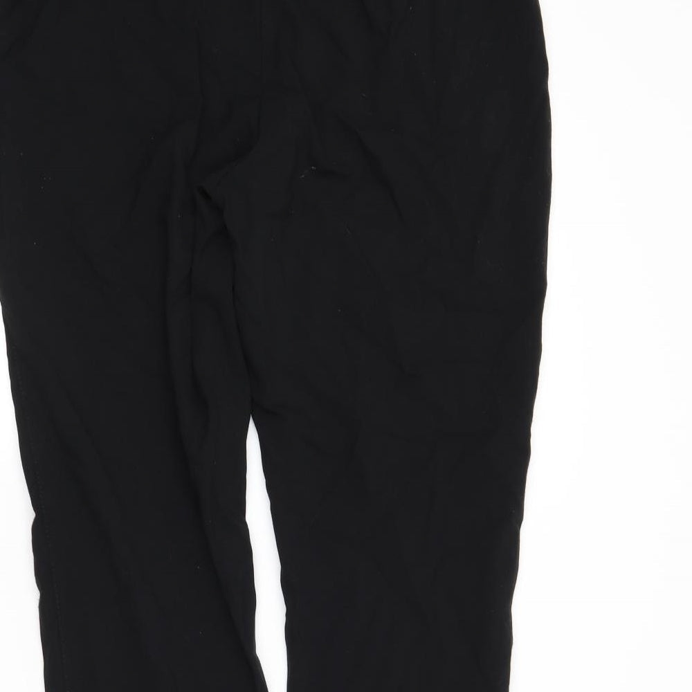 M&S Womens Black   Dress Pants Trousers Size 14 L25 in