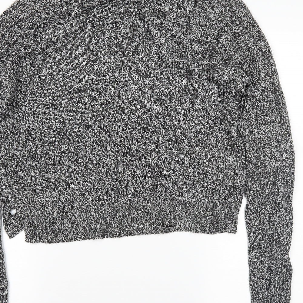 H&M Womens Grey   Pullover Jumper Size M