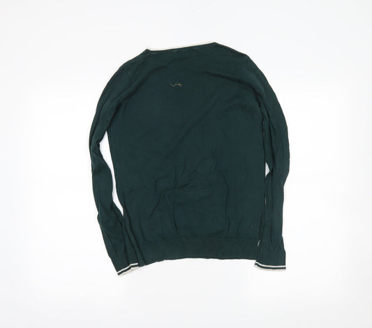 Essential Womens Green   Pullover Jumper Size 6